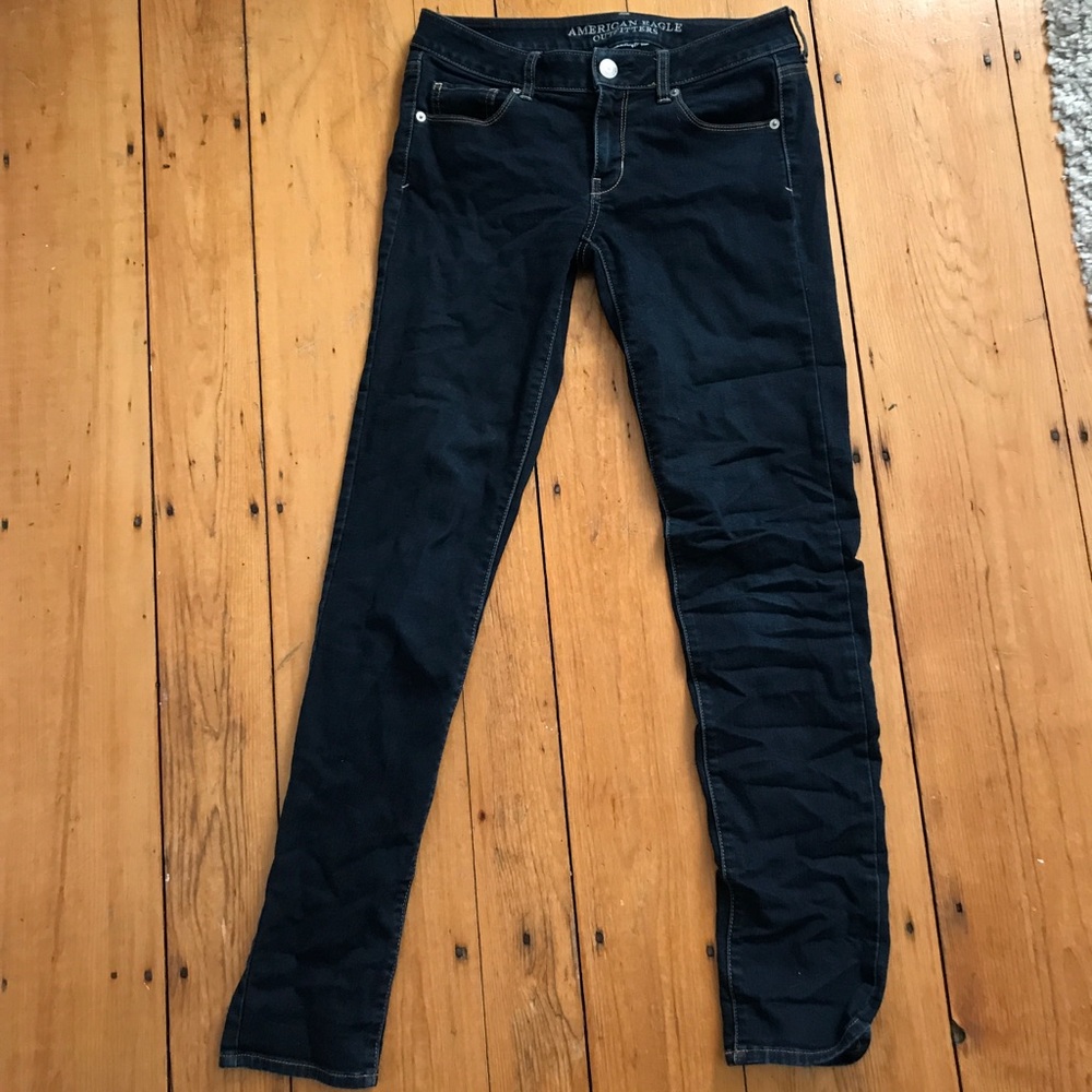 Dark skinny jeans long fit